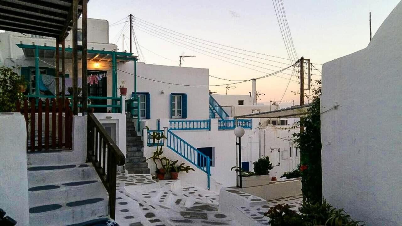 Traditional Split Level House In Mykonos Town Villa Eksteriør billede