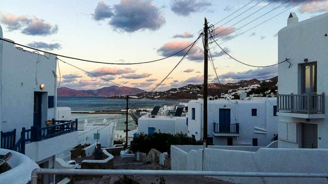 Traditional Split Level House In Mykonos Town Villa Eksteriør billede