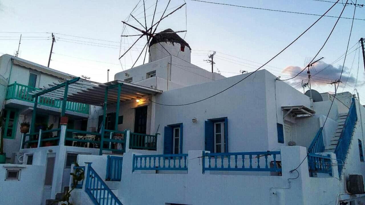 Traditional Split Level House In Mykonos Town Villa Eksteriør billede
